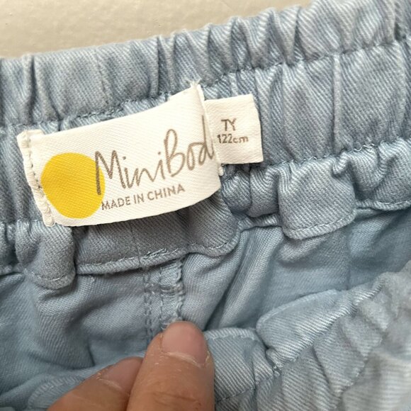 Mini Boden Blue Trouser Pants - Picture 5 of 7